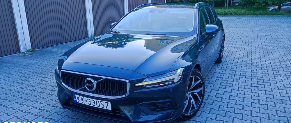 Volvo V60 cena 89900 przebieg: 169000, rok produkcji 2018 z Kraków małe 667